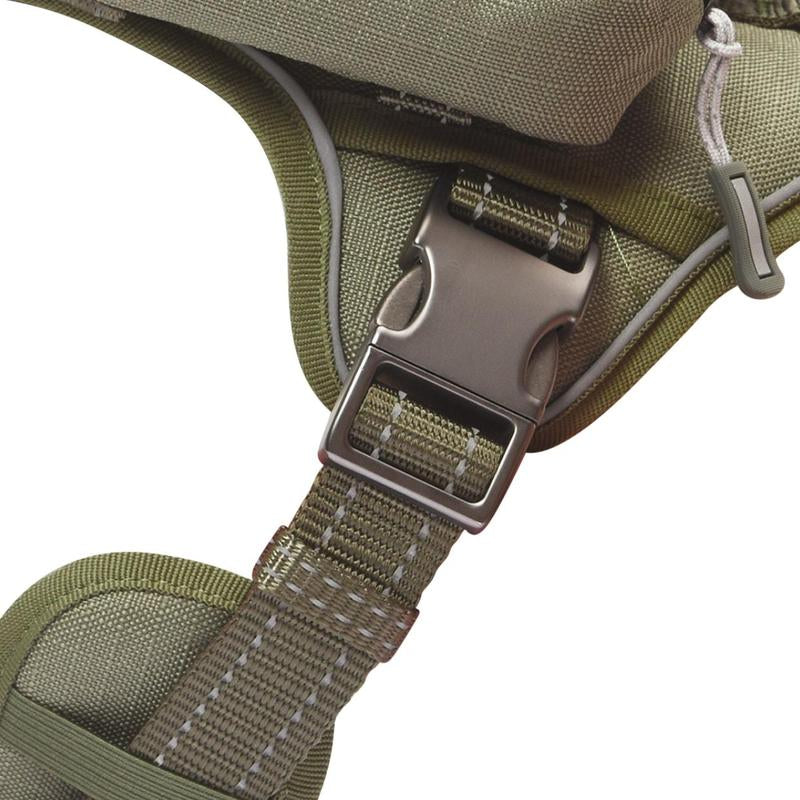 PET MARVEL Heavy Duty Tactical Dog Harness for Small to Large Dogs, No Pull Front Clip Adjustable Harness, with Removable Pockets, Indestructible Nylon Durable Metal Buckles, Reflective Comfortable Vest Harness with Easy Control Handle
