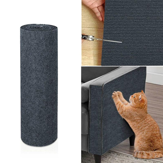 Self-Adhesive Scratching Carpet Cat Wall, Scratching Mat, Scratching Boards Cat Wall, Cat Scratching Boards [100Cmx30Cm]