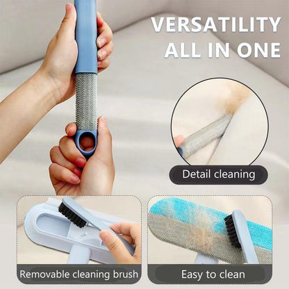 【BUY 1 GET 1 Free】Pet Hair Removal Tool,Cat/Dog Hair Remover with Extra Long Handle,Cat Lint Squeegee for Furniture,Carpet,Clothes, Bedding,Car,Window