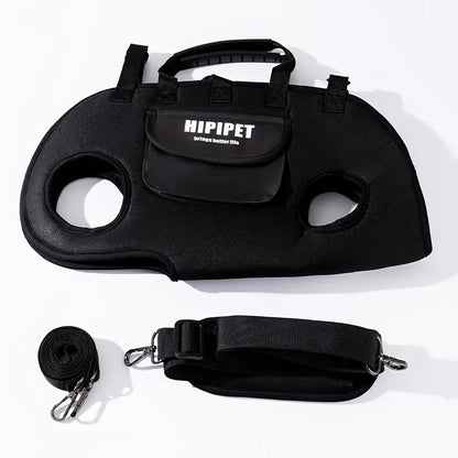 Dog Bag Outdoor Portable Breathable Traction Backpack Dog Leash Cat and Dog Harness Can Be Carried or Crossbody Cat Bag Pet Sling Pet Supplies