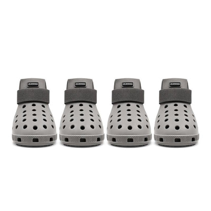 Dog Shoes for Hot Pavement - Dog Shoe for Small & Medium & Large Dogs, Dog Boots Paw Protectors, Easy on & Off, Non-Slip, Waterproof, Easy-Clean Dog Booties for Beach and Snow