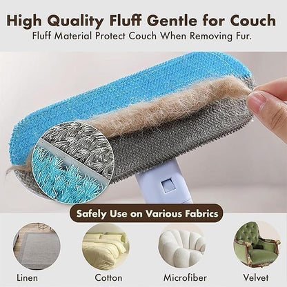 【BUY 1 GET 1 Free】Pet Hair Removal Tool,Cat/Dog Hair Remover with Extra Long Handle,Cat Lint Squeegee for Furniture,Carpet,Clothes, Bedding,Car,Window