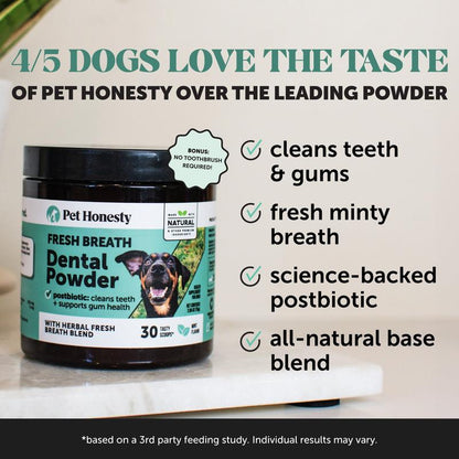Daily Multivitamin and Dental Health Treat for Dogs - the Perfect Vitamin and Supplement Treat for Your Dog with Probiotics, Fresh Breath Support and Glucosamine